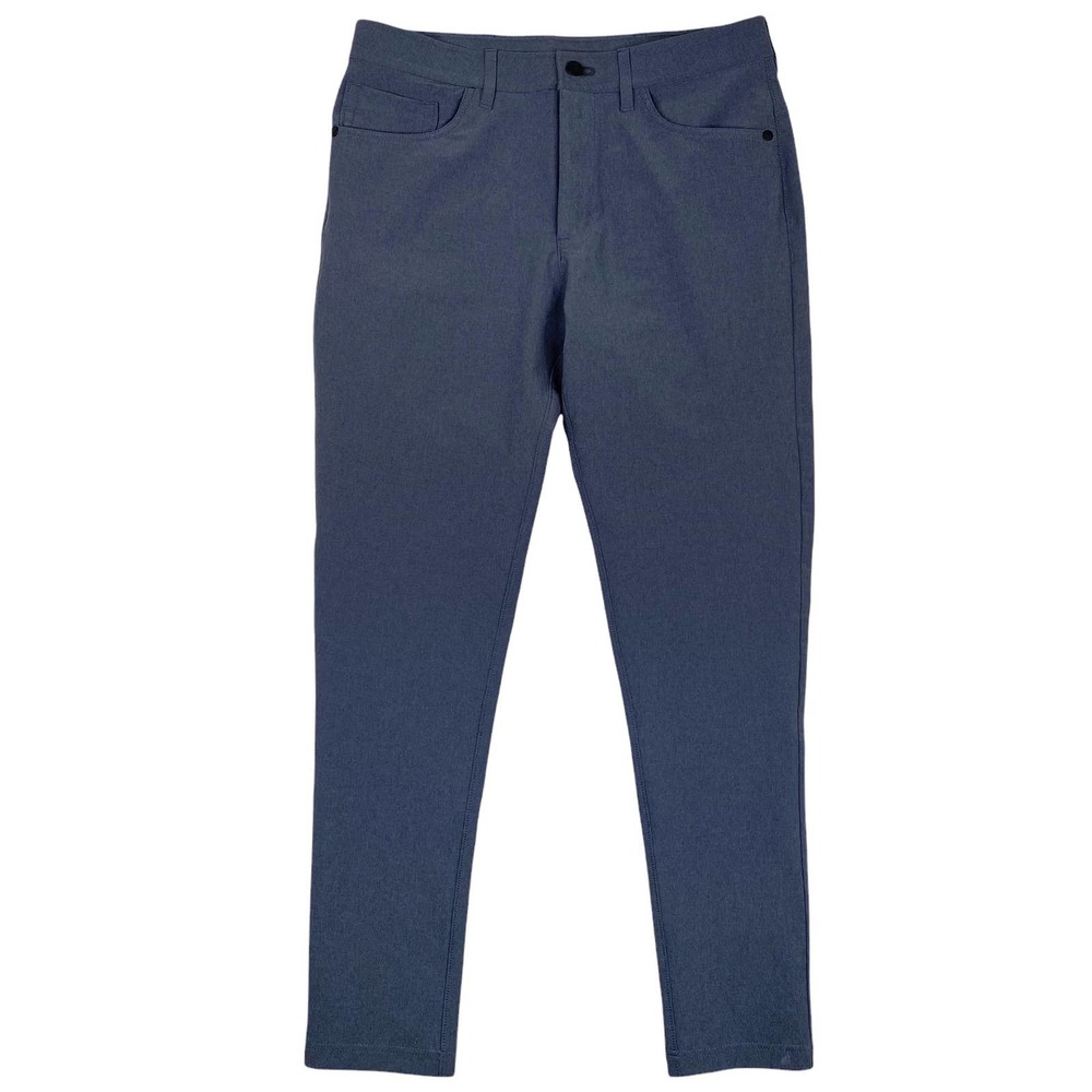 Men's Public Rec Heather Charcoal Grey All Day Every Day 5-Pocket Pant-31x32